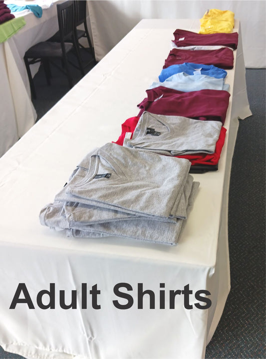 $1.80 XS Shirts ADULT CLEARANCE