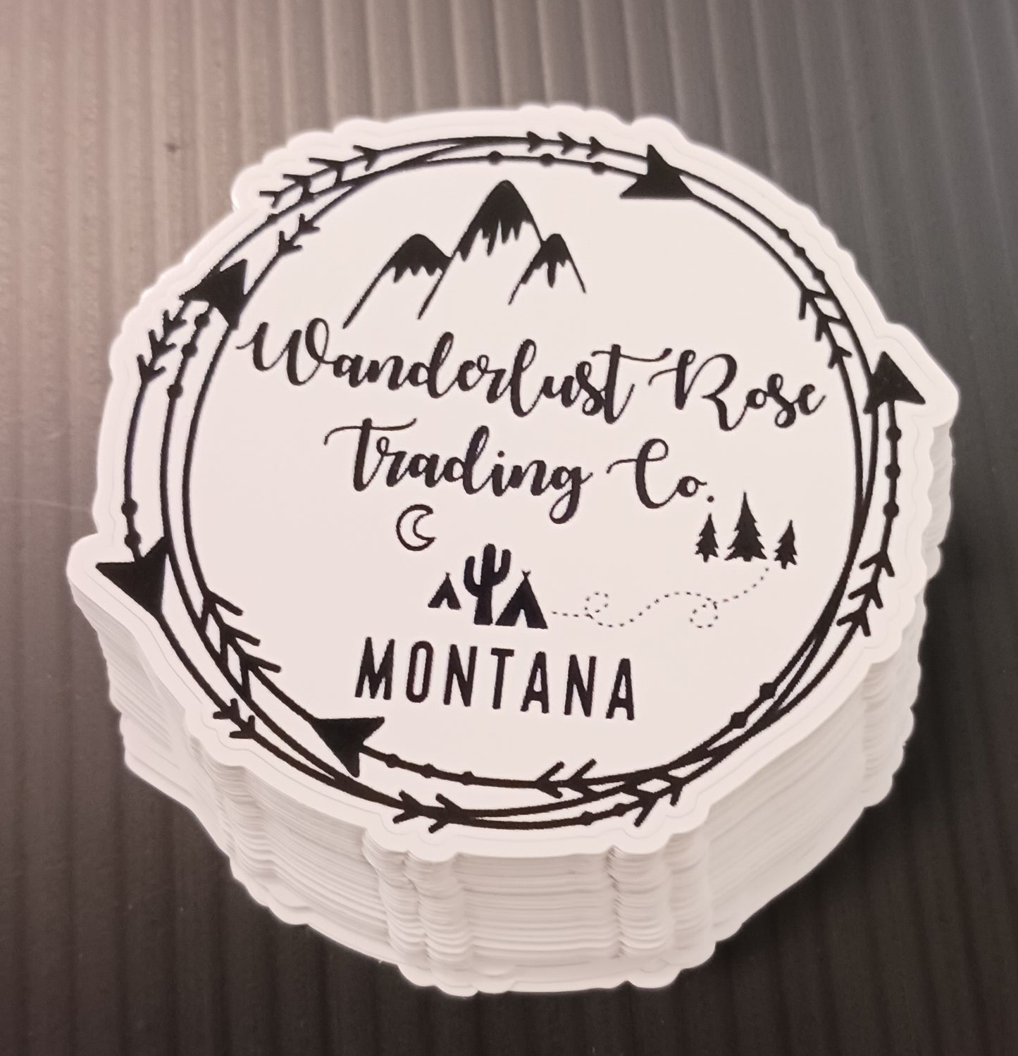 Custom Die Cut Stickers (Glossy) 4 inch - You choose the cut type (Contour, Circle, Square, Rectangle, Oval)