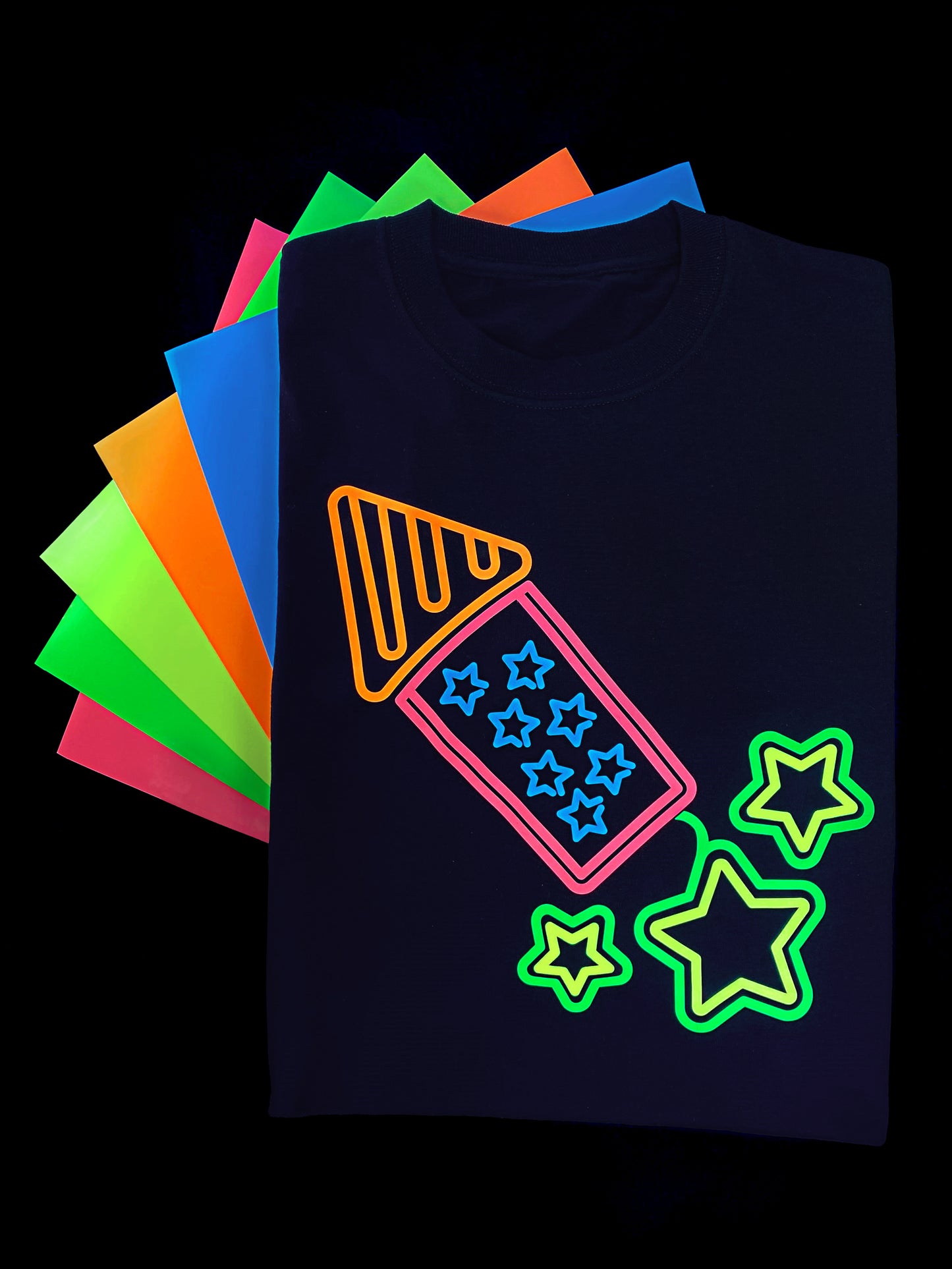 Siser Easy Glow HTV - Neon Green (Glow In The Dark Iron On Vinyl) CLEARANCE