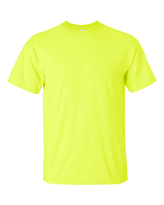 Gildan Ultra Cotton TALL T Shirt Safety Green
