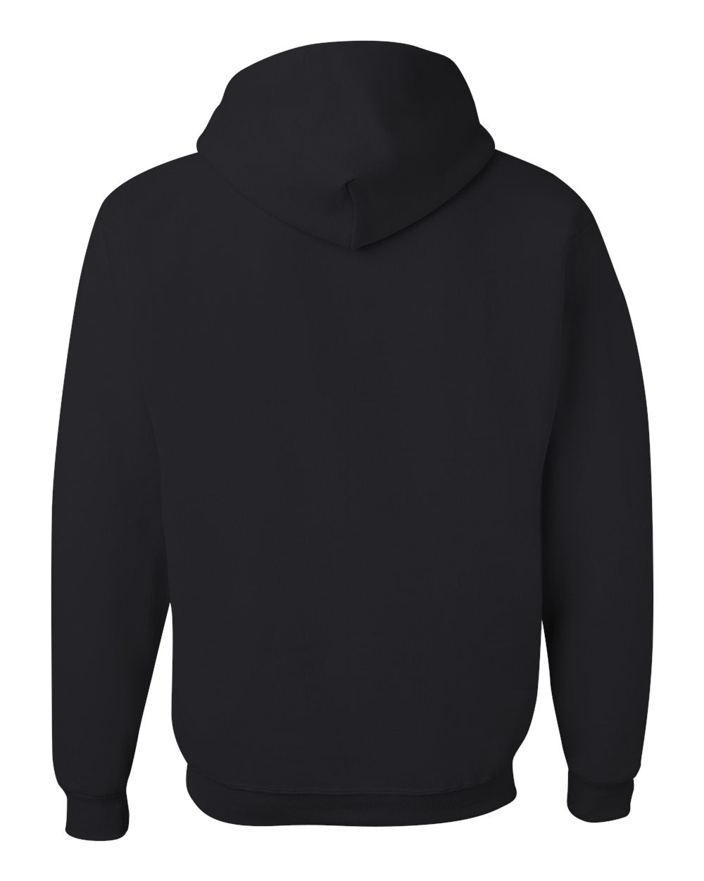 JERZEES - Adult NuBlend Hooded Sweatshirt - Black