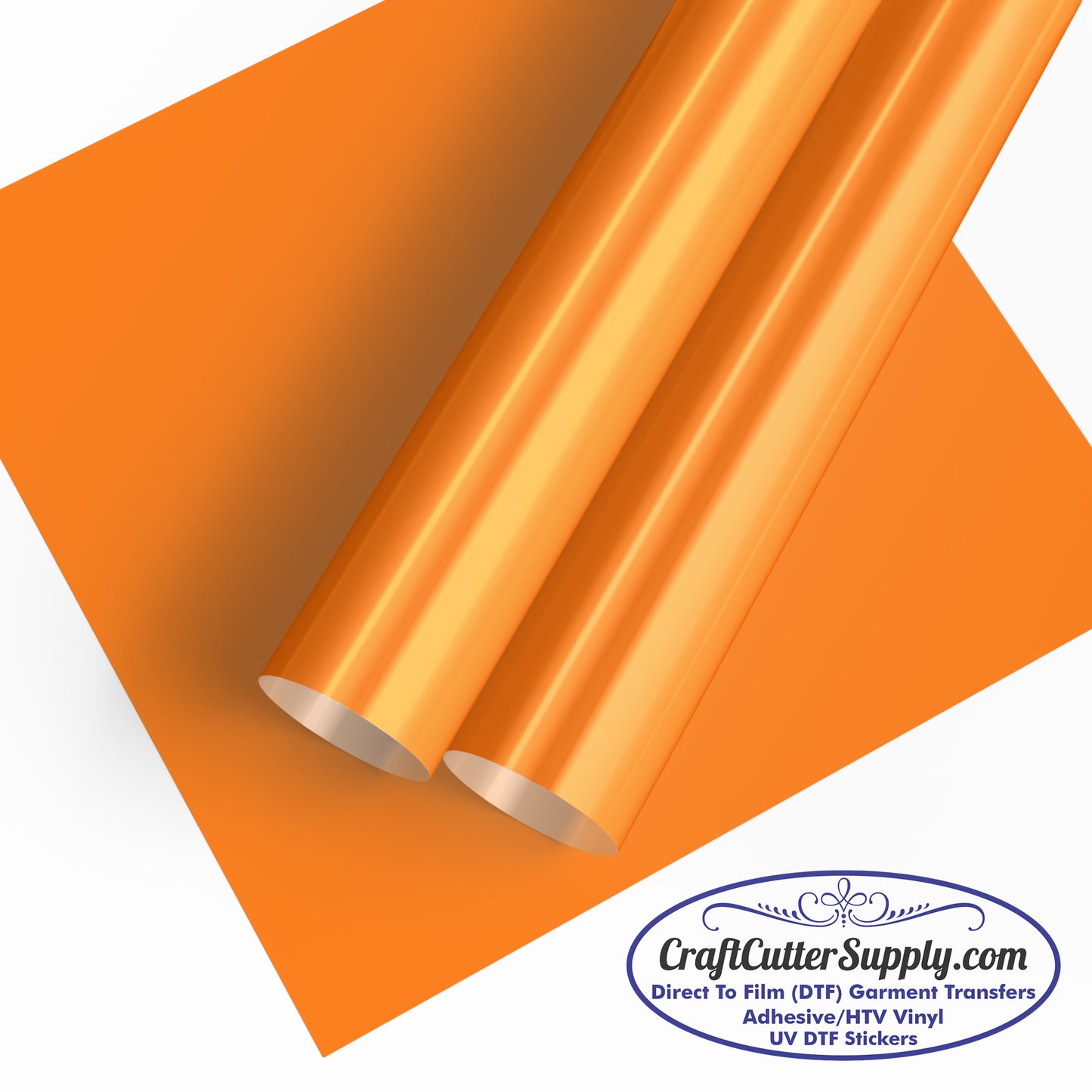 Matte Neon Orange HTV