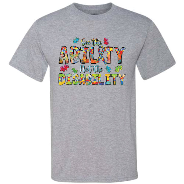 Autism See The Ability (CCS DTF Transfer Only)