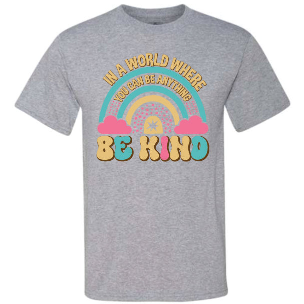 Be Kind World (CCS DTF Transfer Only)