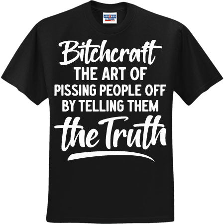 Bitchcraft White (CCS DTF Transfer Only)