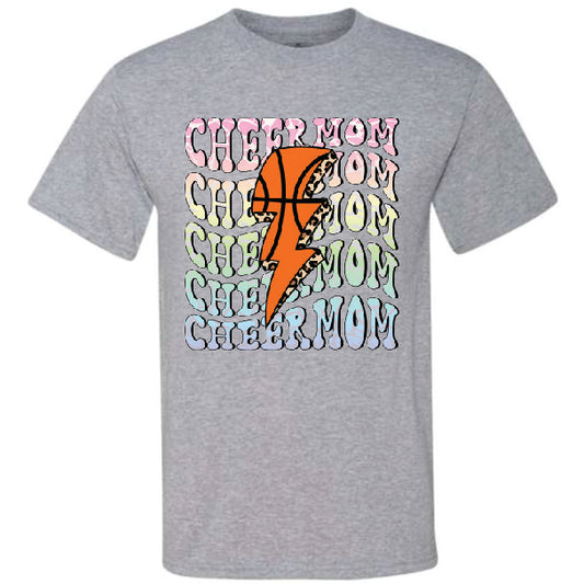 Cheer Mom Basketball Lightening (CCS DTF Transfer Only)