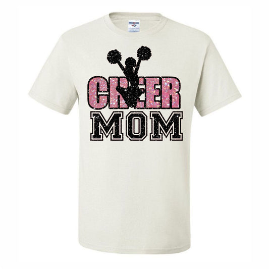 Cheer Mom Glitter (CCS DTF Transfer Only)