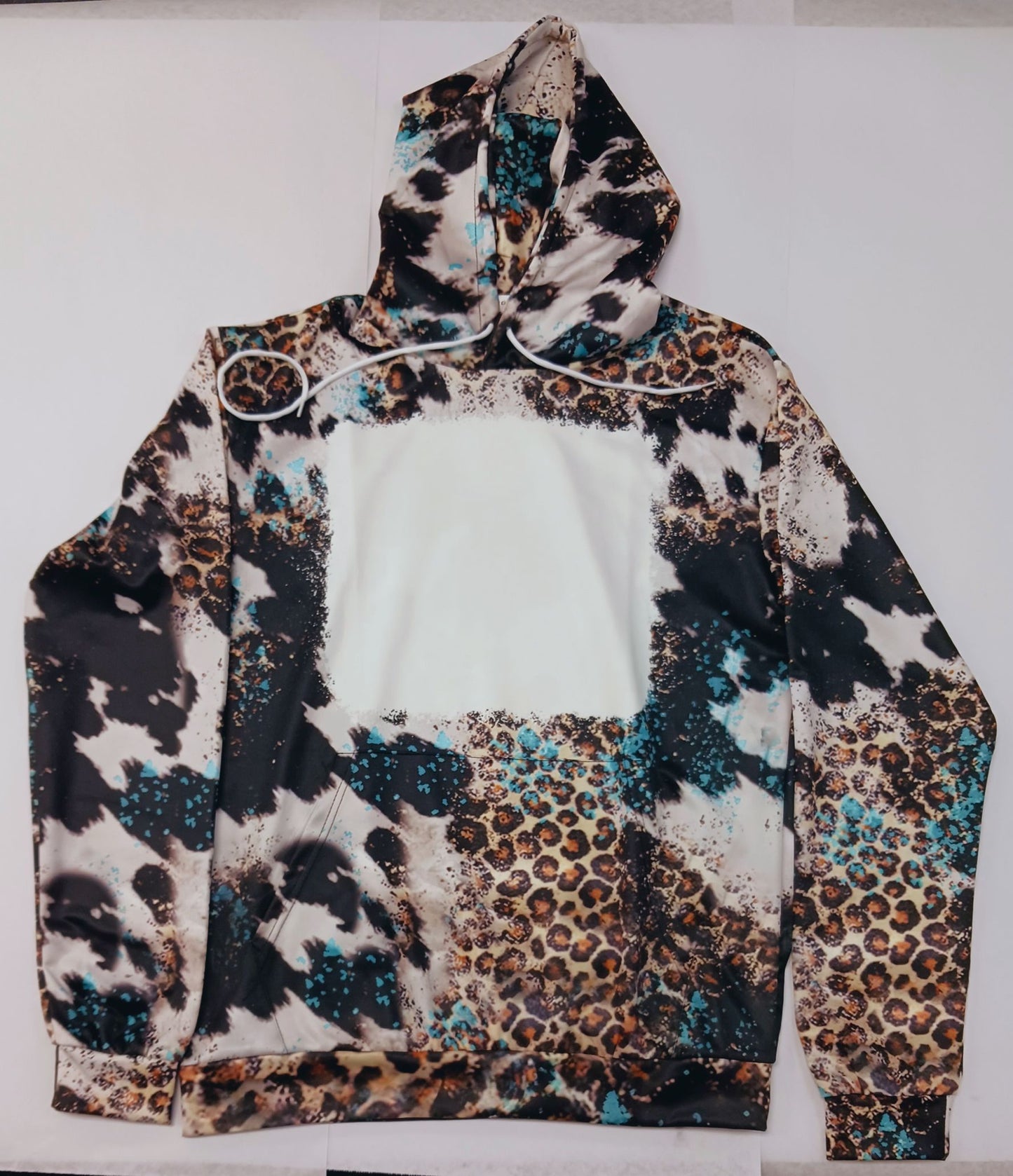 Sublimation Hoodie Cow Leopard 2 (Read Full Description) CLEARANCE A
