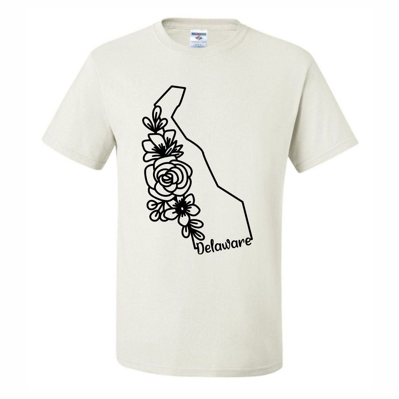 Delaware Floral (CCS DTF Transfer Only)