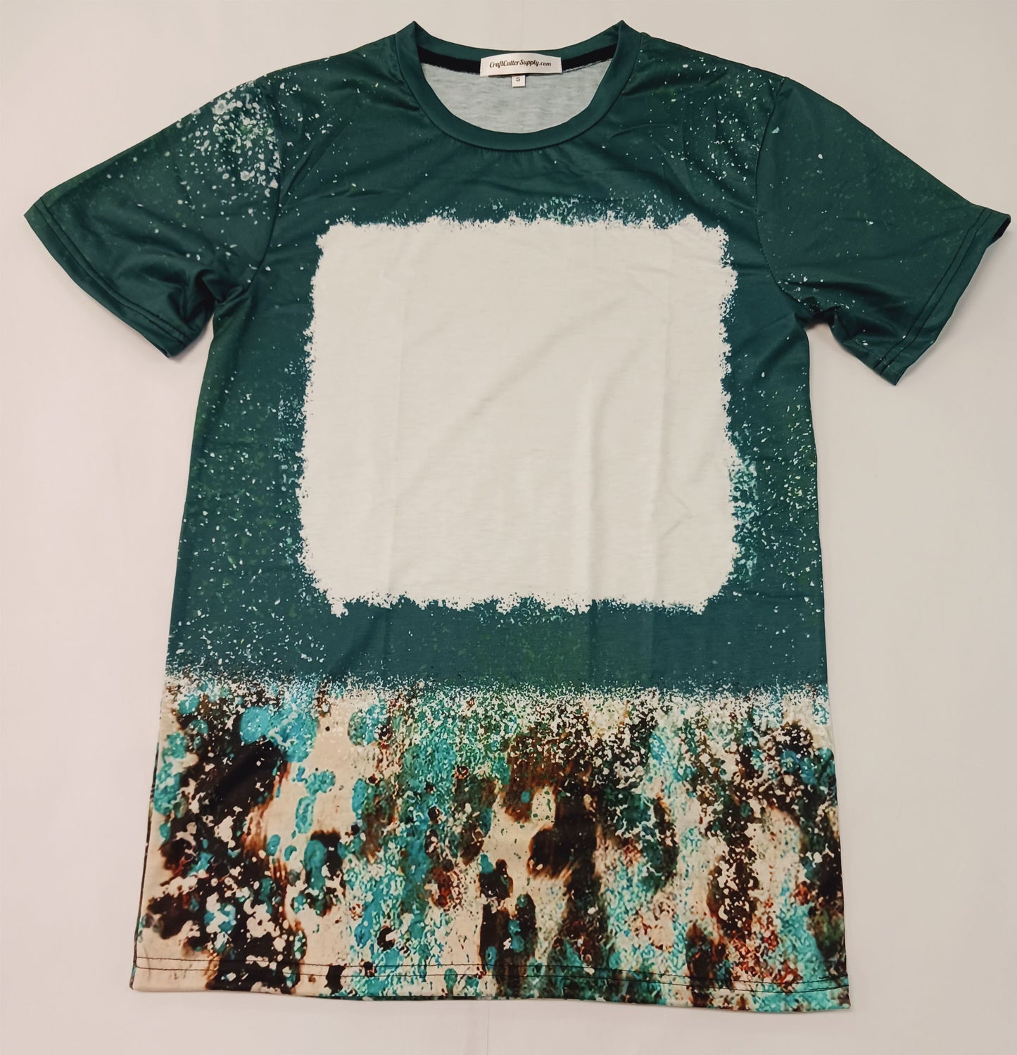 Youth T Shirt Emerald Top Tan/Brown Bottom - Read Description