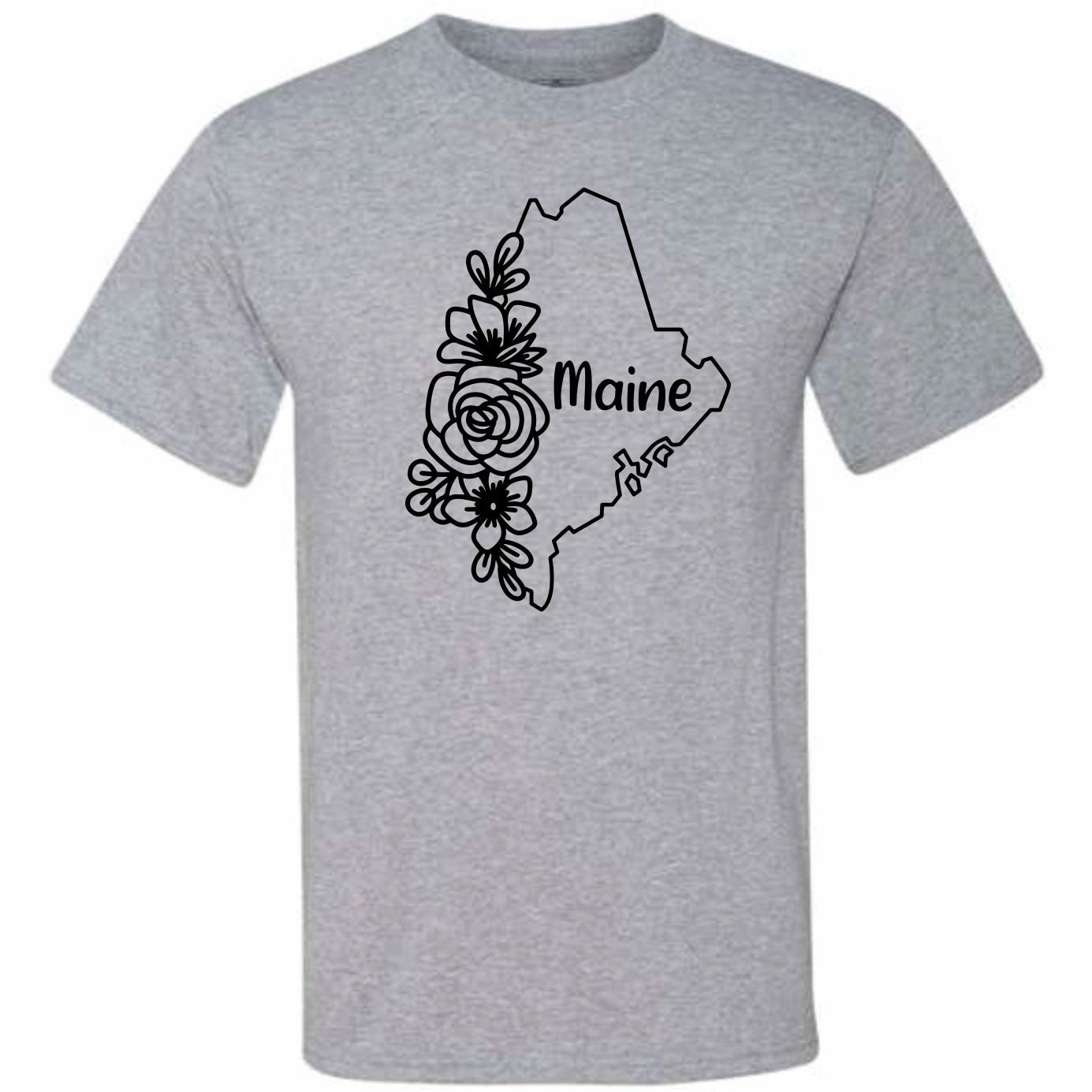 Floral Maine (CCS DTF Transfer Only)