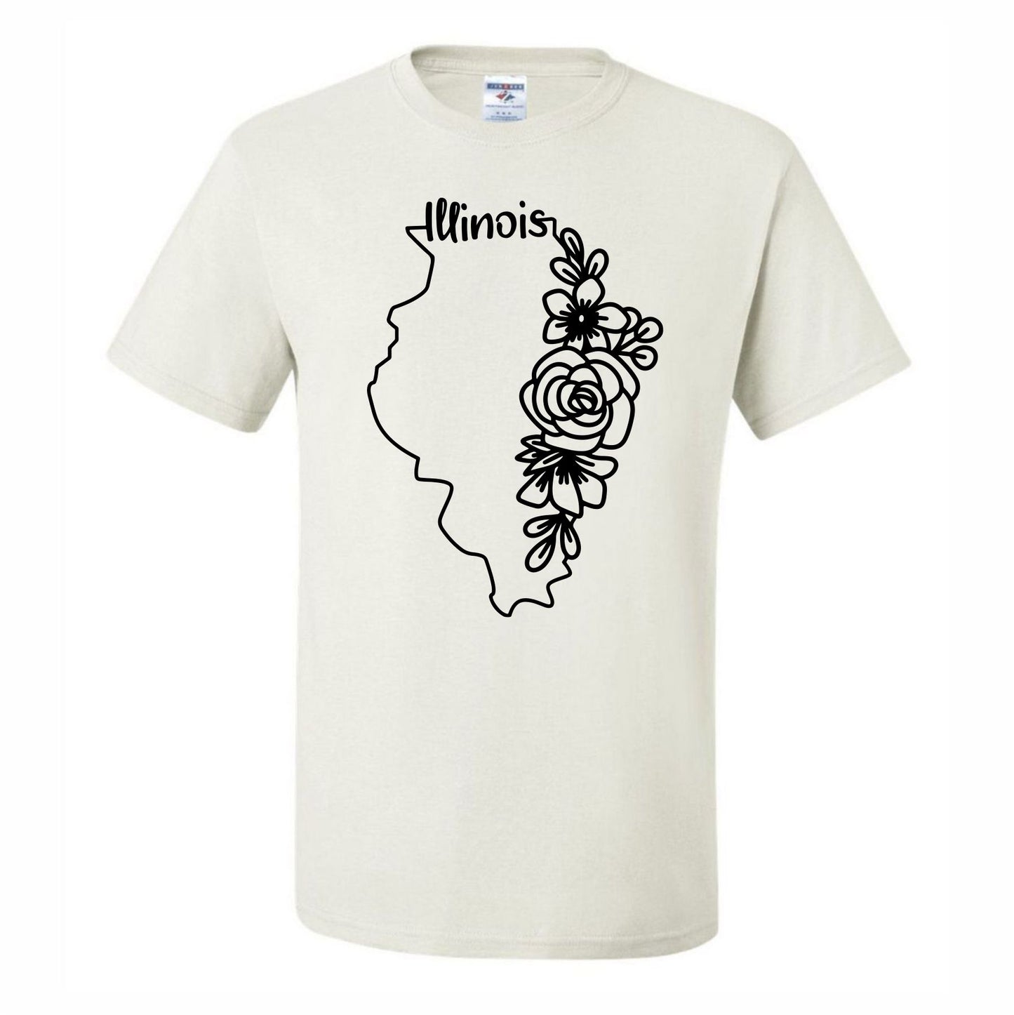 Illinois Floral (CCS DTF Transfer Only)