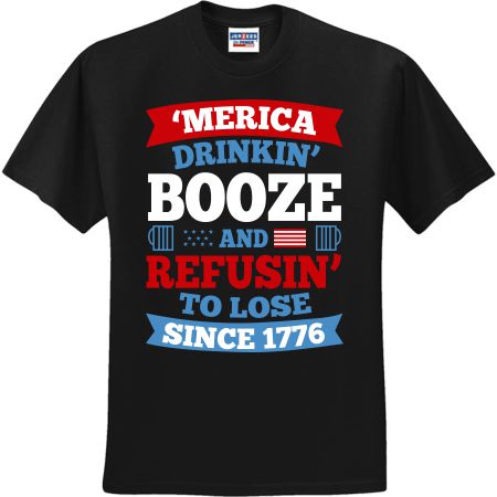 Merican Drinkin' (CCS DTF Transfer Only)