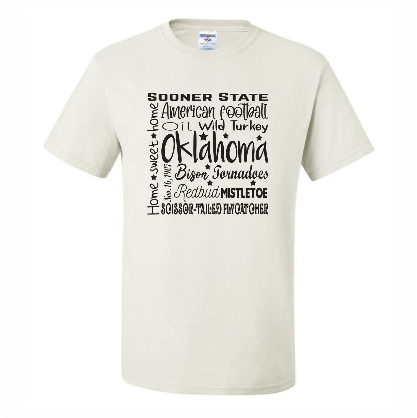 Oklahoma Wordart (CCS DTF Transfer Only)