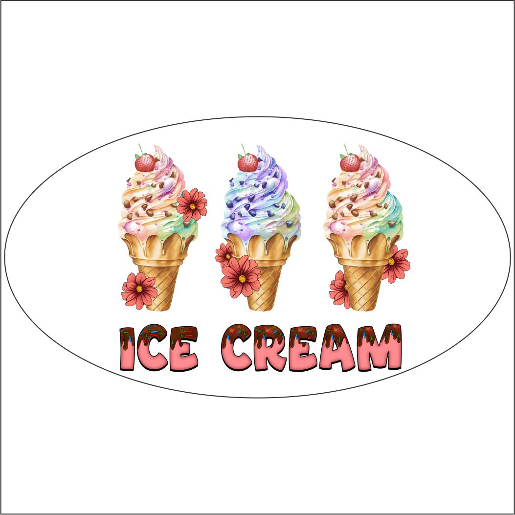 Custom Die Cut Stickers (Glossy) 4 inch - You choose the cut type (Contour, Circle, Square, Rectangle, Oval)