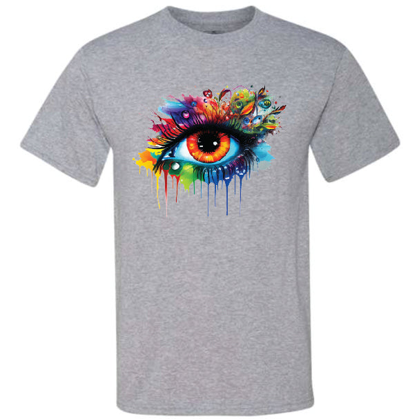 Paint Dripping Eye (CCS DTF Transfer Only)