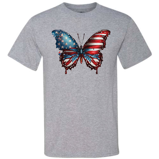 Patriotic Butterfly (CCS DTF Transfer Only)