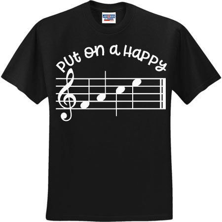 Put On A Happy Face White (CCS DTF Transfer Only)