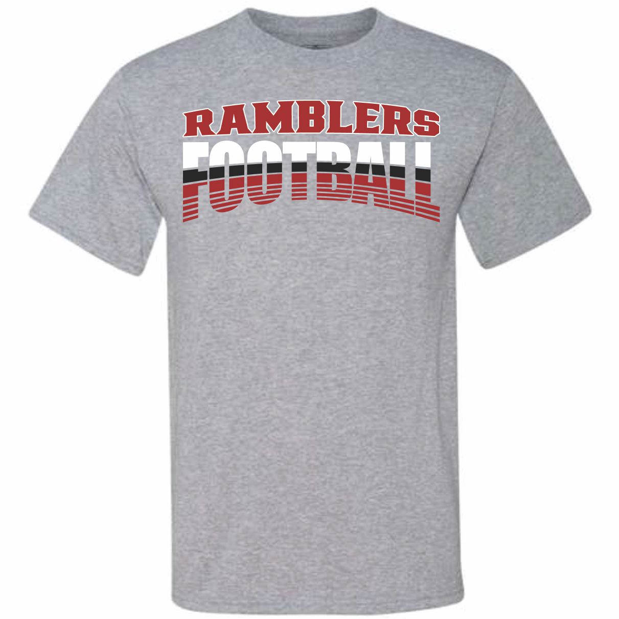 Adult Oxford Grey T Shirt Ramblers Football 3