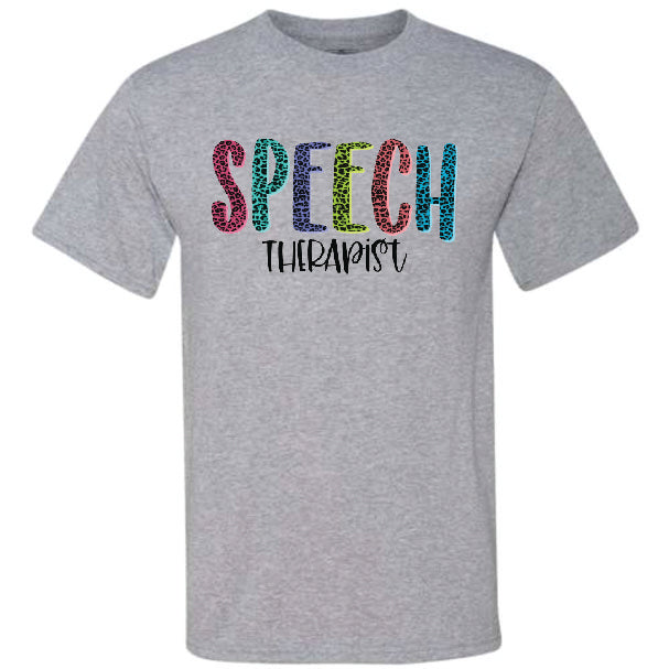 Speech Therapist Leopard (CCS DTF Transfer Only)