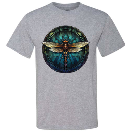 Stained Glass Dragonfly (CCS DTF Transfer Only)