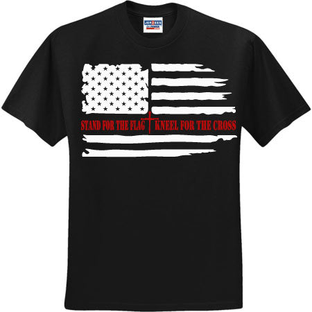 Stand For The Flag White (CCS DTF Transfer Only)