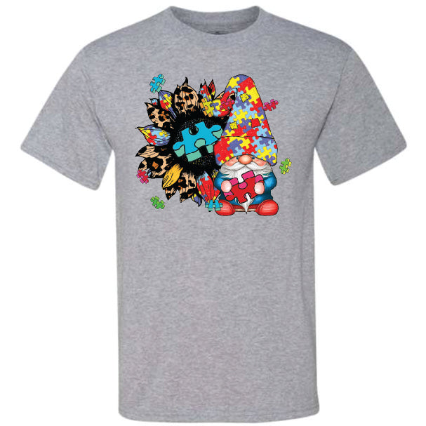 Sunflower Autism Gnome (CCS DTF Transfer Only)