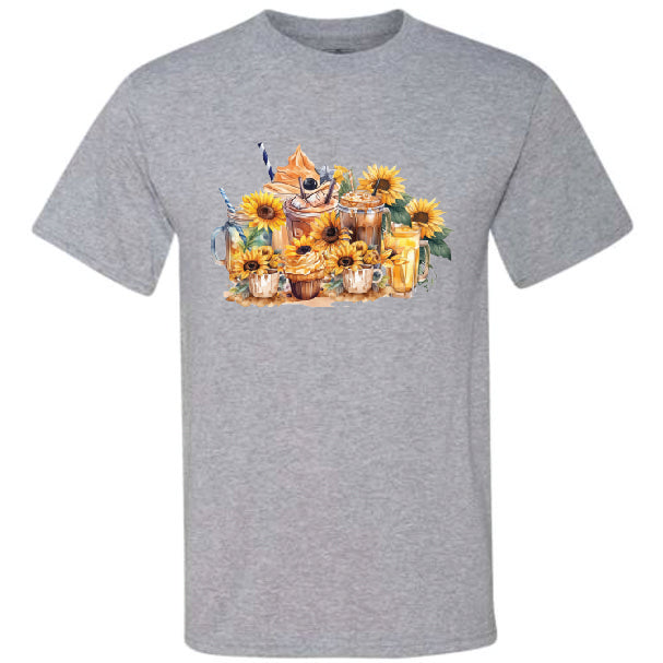 Sunflower Drink Cups (CCS DTF Transfer Only)