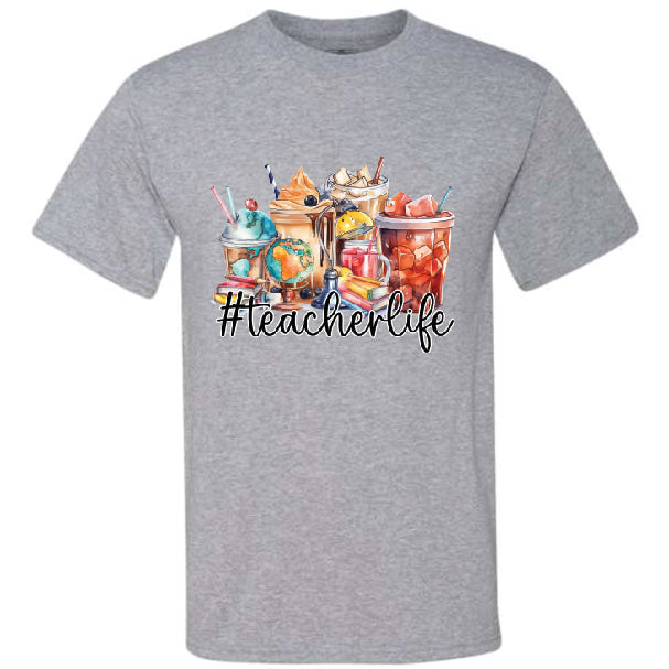 Teacher Life Drink Cups (CCS DTF Transfer Only)