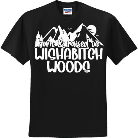 Wishabitch Woods White (CCS DTF Transfer Only)