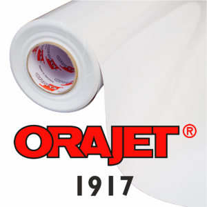 Orajet 1917 Inkjet Printable White Adhesive Vinyl 11in Wide Rolls (No Laminate Included) CLEARANCE