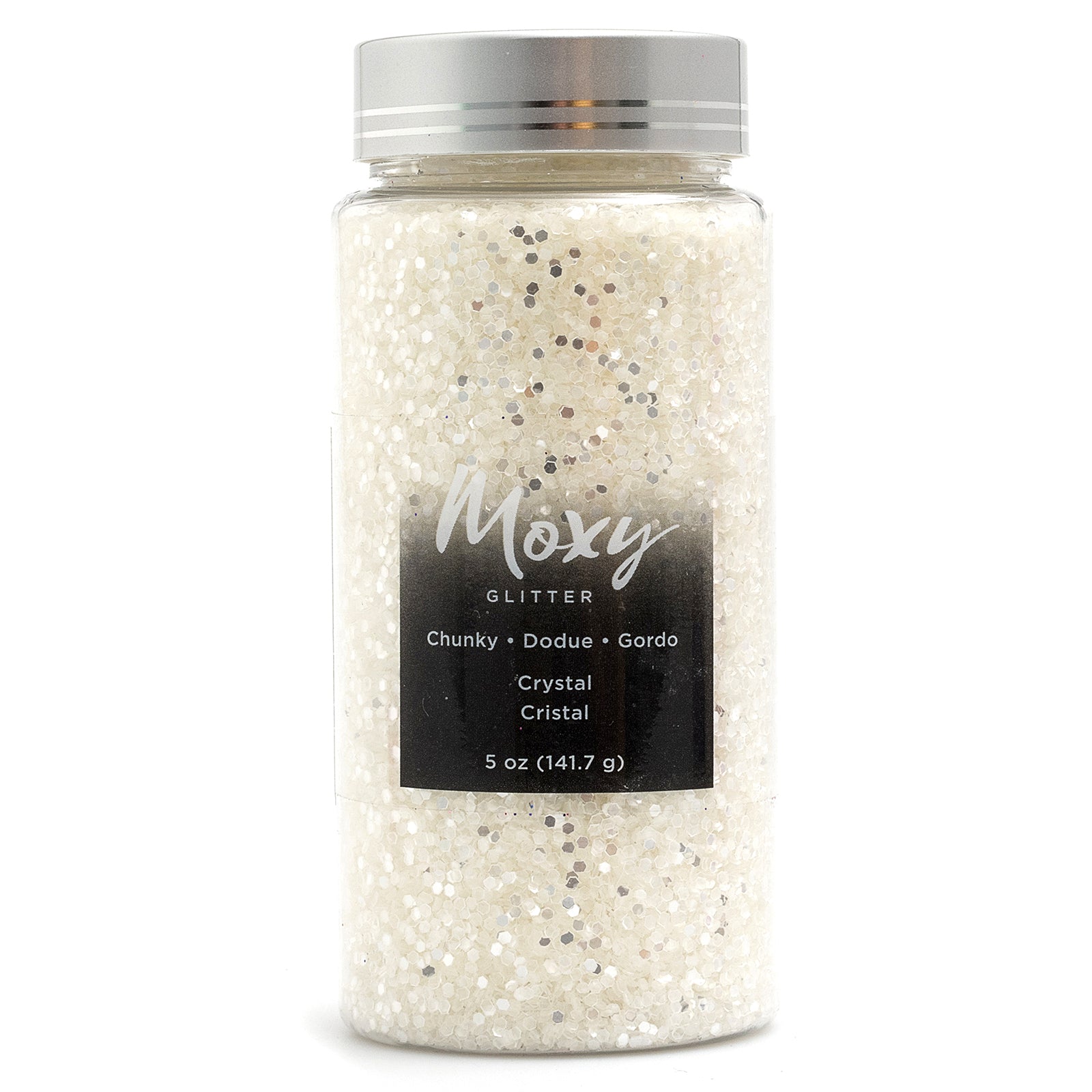 Moxy Chunky Glitter-Crystal 5oz Bottle - CraftCutterSupply.com