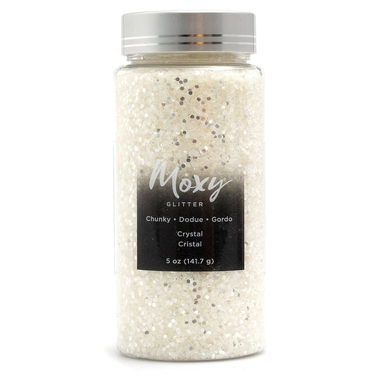 Moxy Chunky Glitter-Crystal 5oz Bottle - CraftCutterSupply.com
