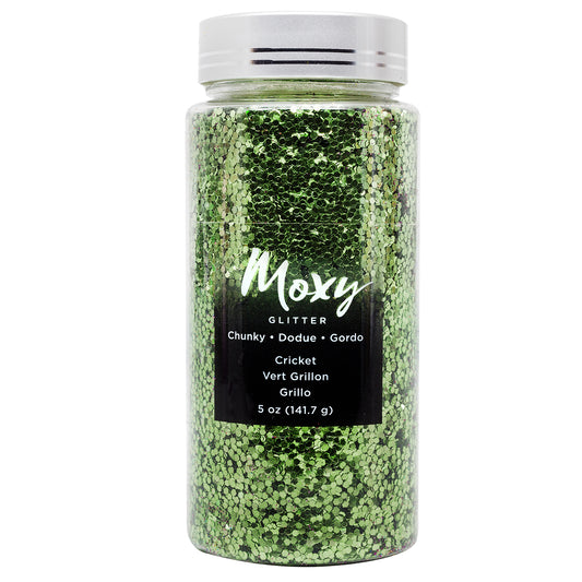 Moxy Chunky Glitter-Cricket 5oz Bottle - CraftCutterSupply.com