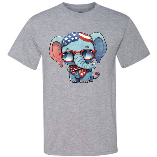 4th Of July Elephant (CCS DTF Transfer Only)