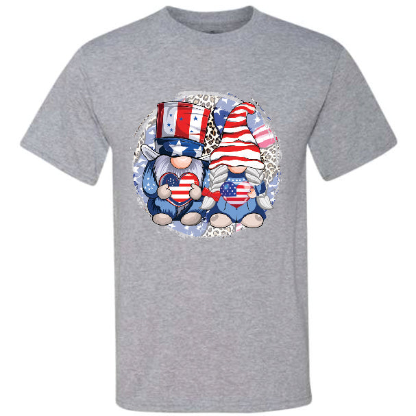 4th of July Gnome Couple (CCS DTF Transfer Only)