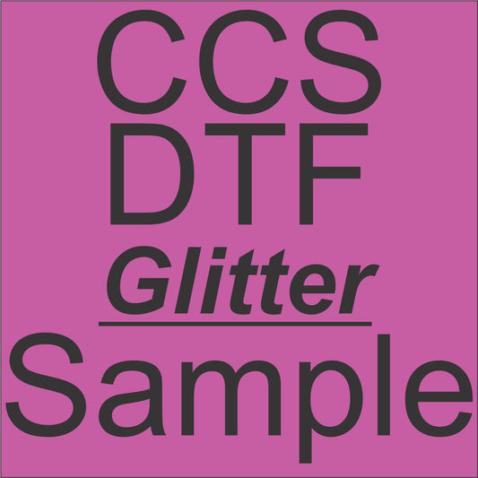 CCS DTF GLITTER Sample