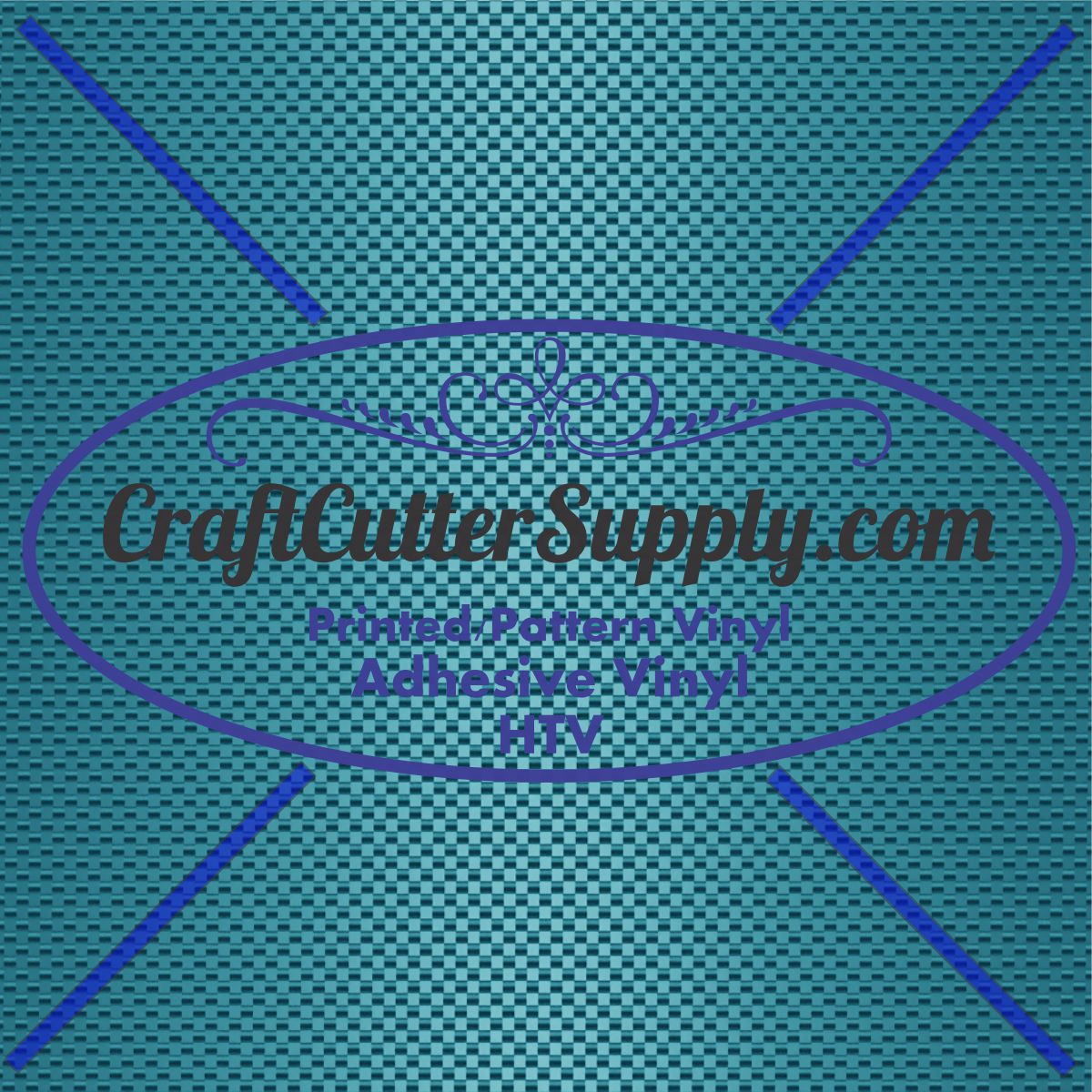 Dk. Aqua Carbon Fiber 12x12 - CraftCutterSupply.com