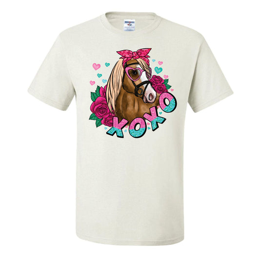 XOXO Horse (CCS DTF Transfer Only)