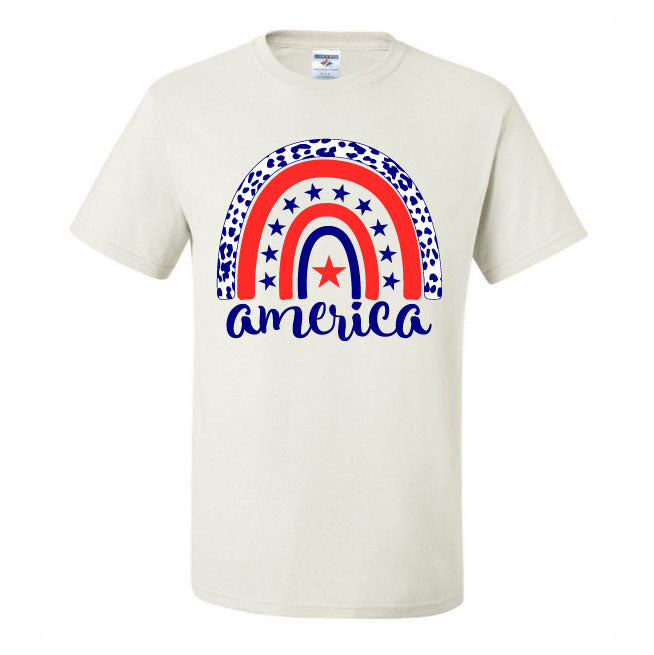 America Boho Rainbow (CCS DTF Transfer Only)