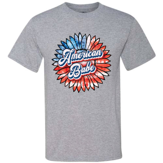 American Babe Sunflower (CCS DTF Transfer Only)