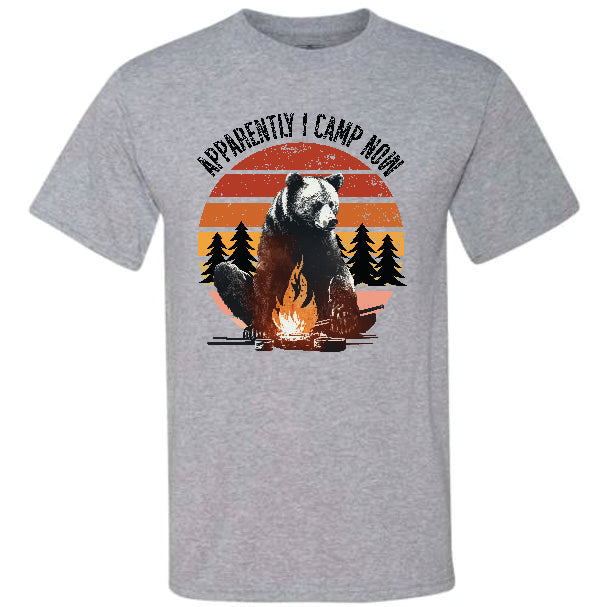 Apparently I Camp Now (CCS DTF Transfer Only)