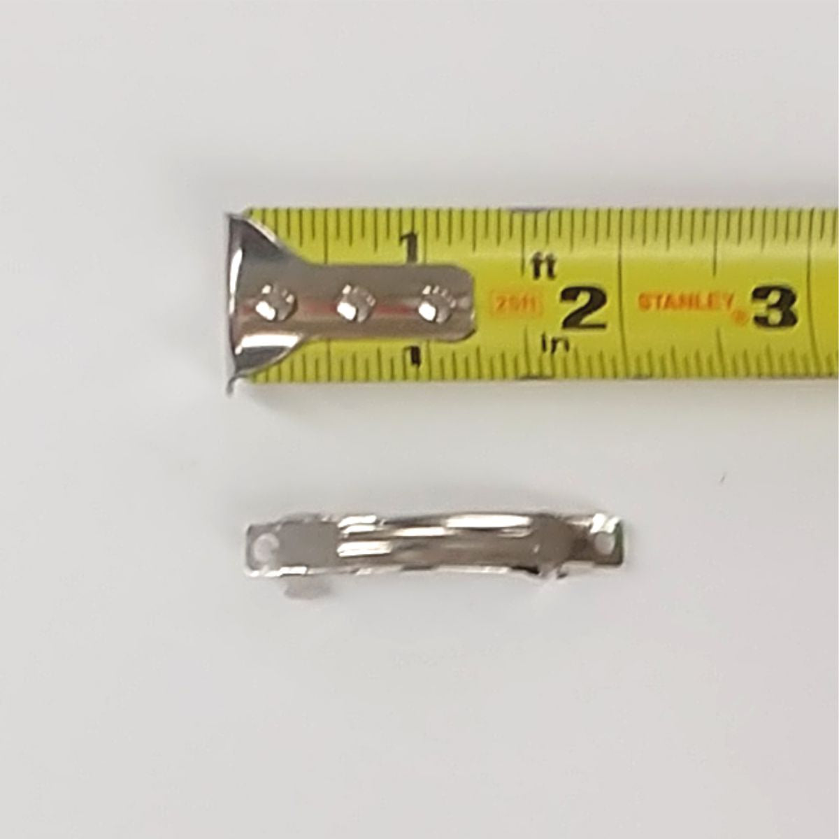 50mm French Barrette Hair Clips-Silver - CraftCutterSupply.com
