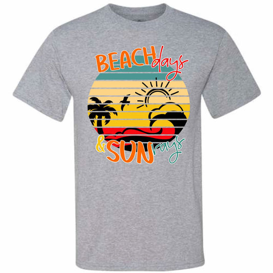 Beach Days And Sun Rays (CCS DTF Transfer Only)