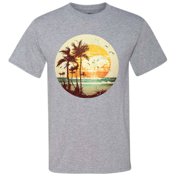 Beach Sunset 2 (CCS DTF Transfer Only)