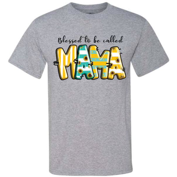 Blessed To Be Called Mama Yellow (CCS DTF Transfer Only)