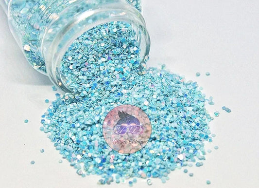 Glitter Chimp  Blue Skies Chunky Color Shifting Glitter CLEARANCE