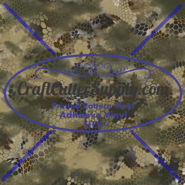 Bushwolf Chameleon Camo  12x12 - CraftCutterSupply.com