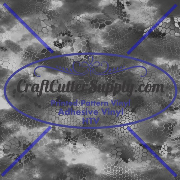 Bushwolf Chameleon Camo 3 Grey 12x12 - CraftCutterSupply.com
