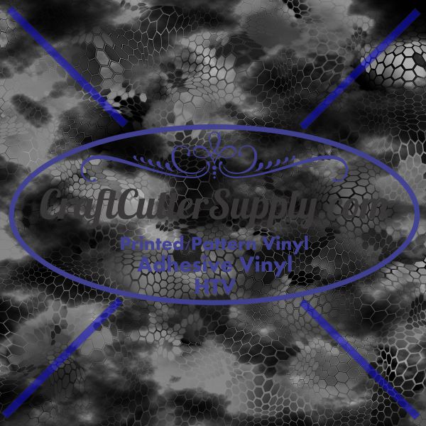 Bushwolf Chameleon Camo Night  12x12 - CraftCutterSupply.com